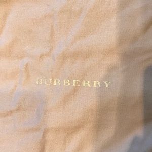 Burberry linen dust bag Huge